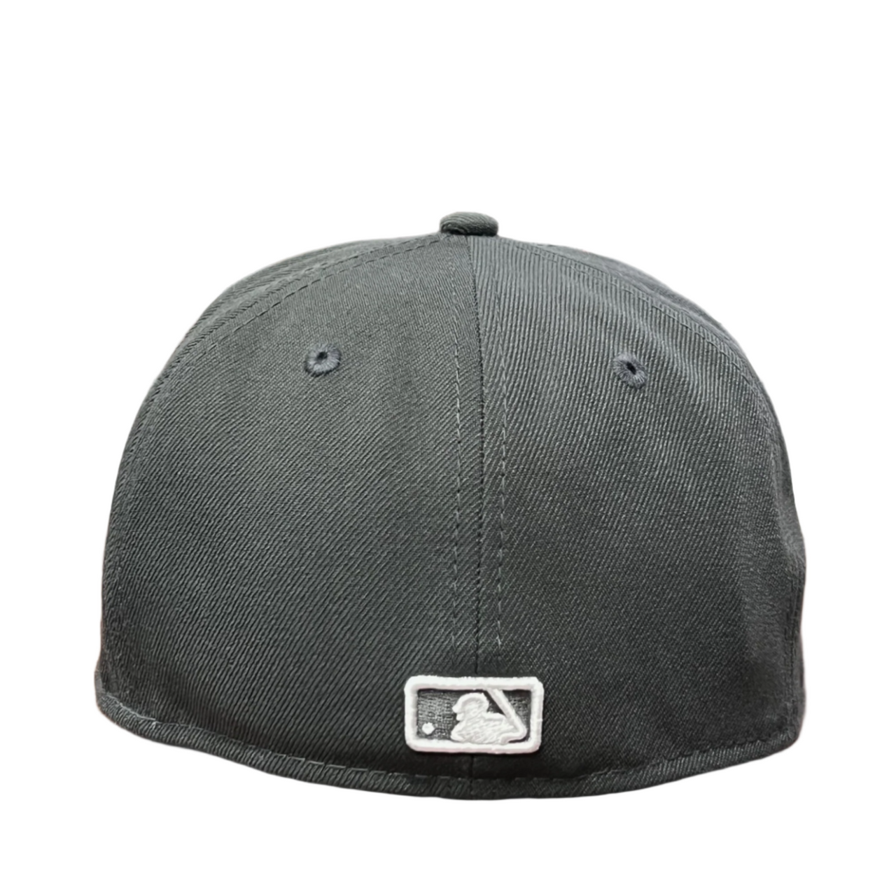 back of New Era Chicago White Sox Dark Graphite 59FIFTY Fitted Hat