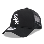 Chicago White Sox Black Mesh 9FORTY Snapback Hat