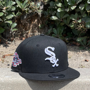 black chicago white sox asg 2003 new era 9fifty snapback hat