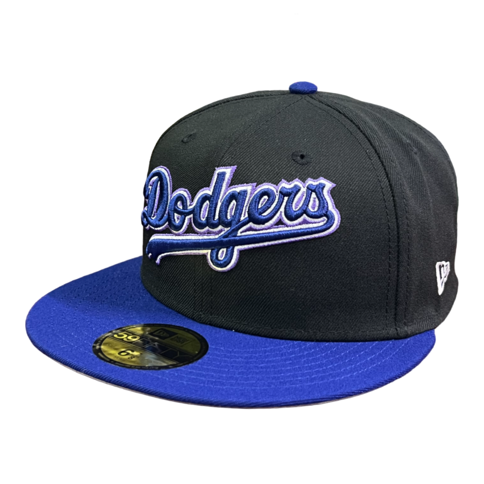 Black Blue Los Angeles Dodgers Retro Spring Training New Era Fitted Hat