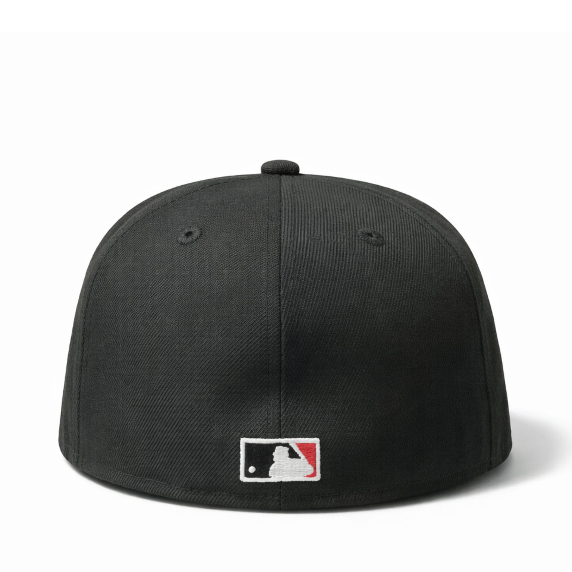 back view of New Era St. Louis Cardinals Cooperstown 59FIFTY Fitted Hat Black