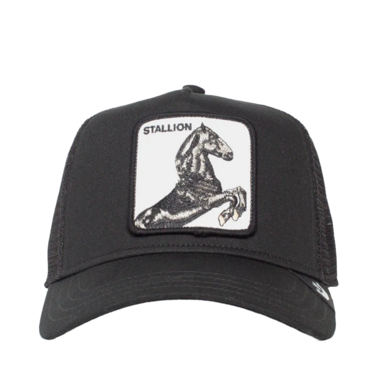 Goorin Bros The Stallion Black Trucker Snapback Hat