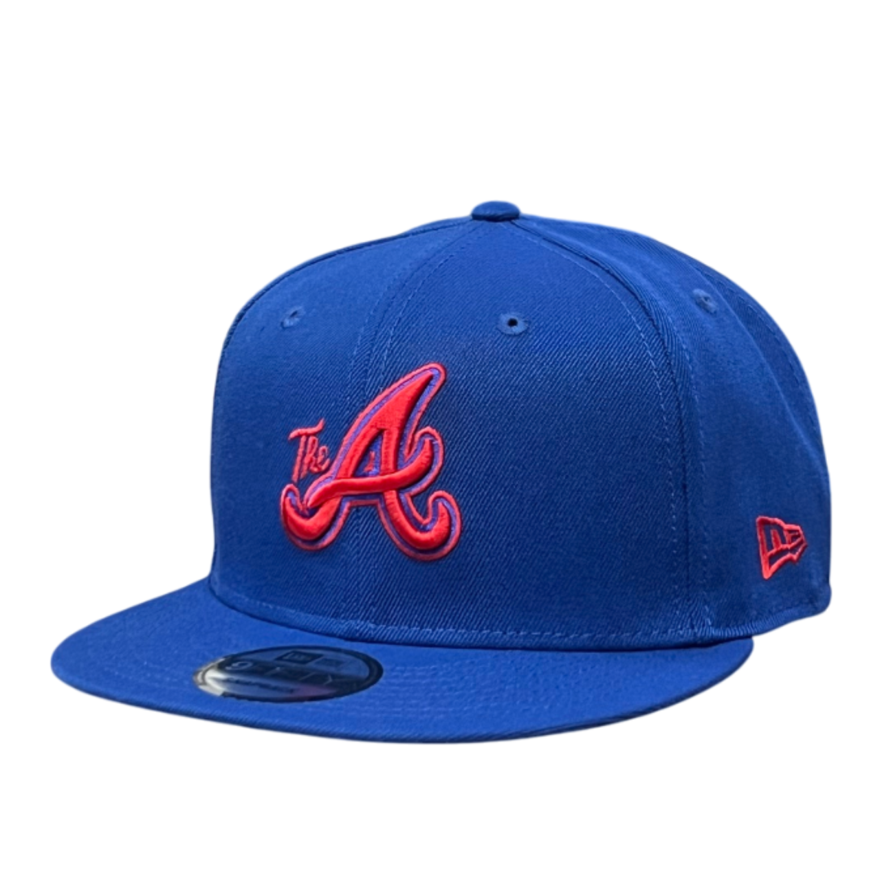 New Era Atlanta Braves City Connect Blue Red 9FIFTY Snapback Hat