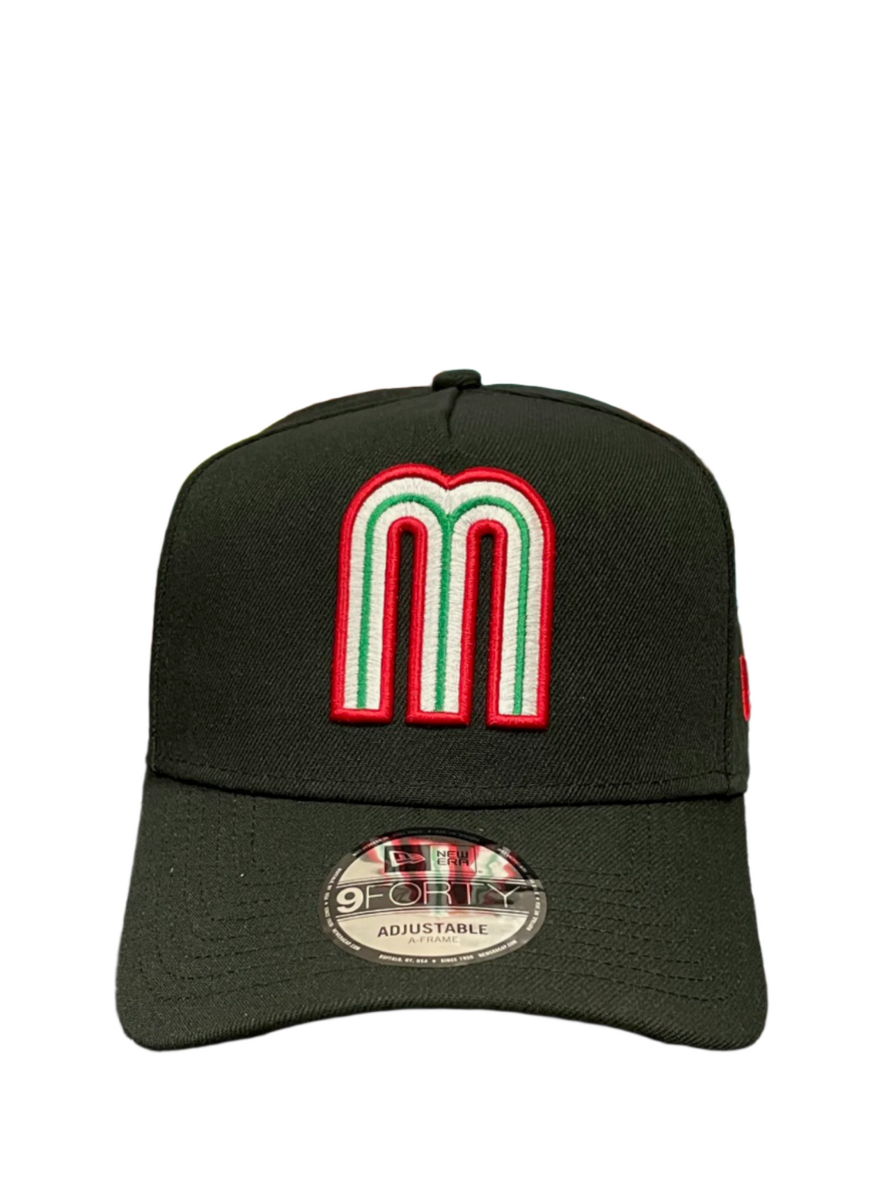 New Era Mexico Black 9Forty A-Frame Snapback 