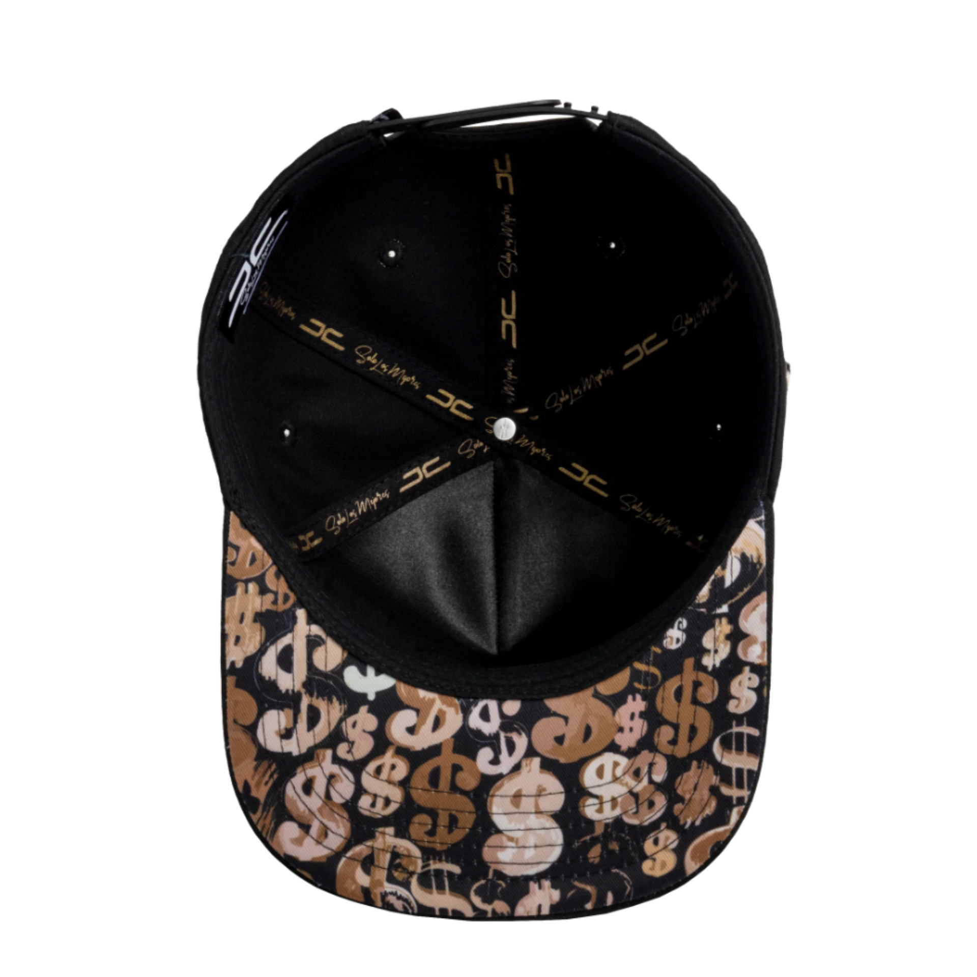 JC Brand Jump Black Gold Snapback Hat