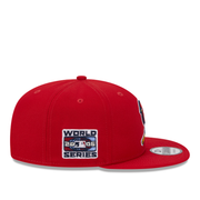 Side of New Era St. Louis Cardinals  2006 World Series Team Color Red 9FIFTY Snapback Hat