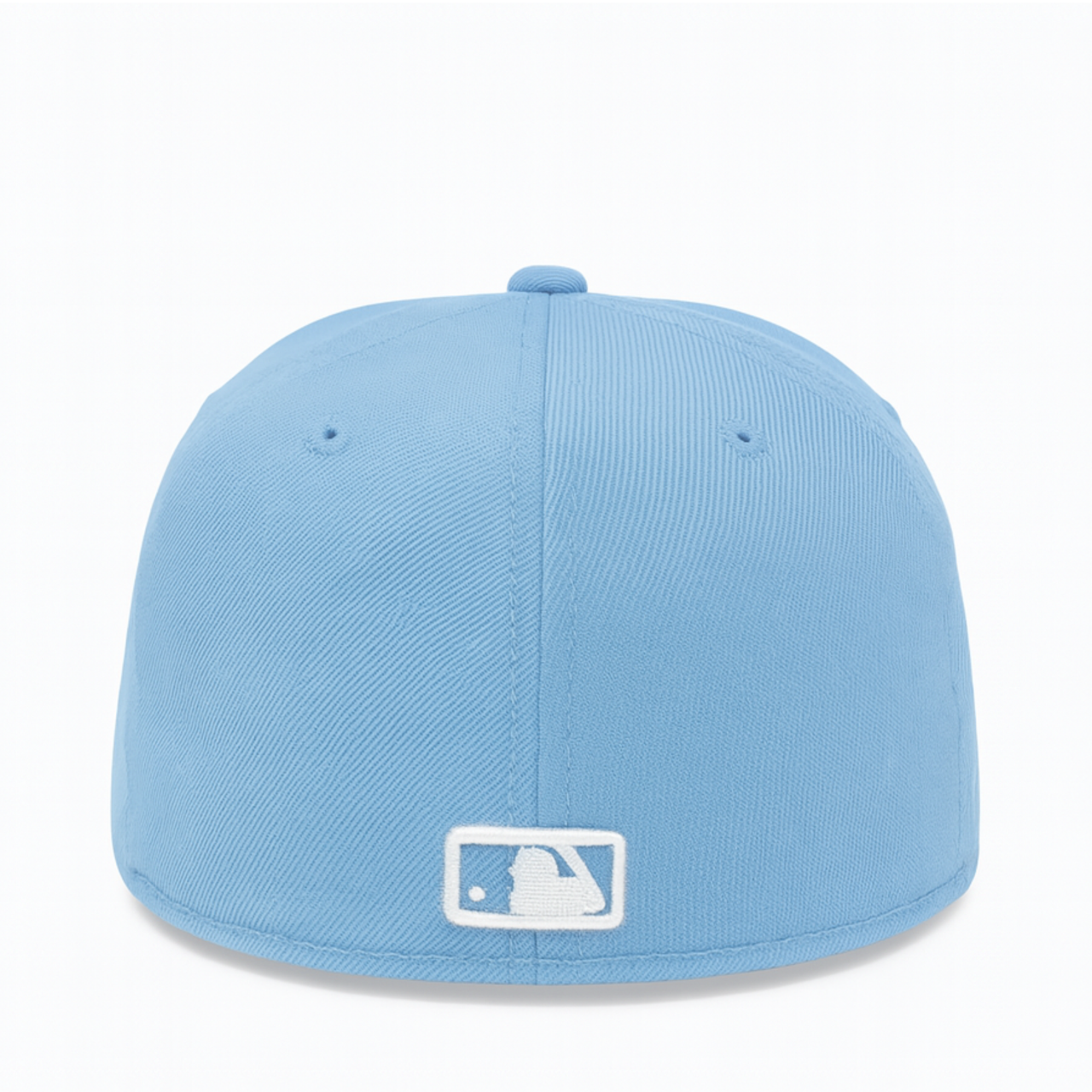 Back of New Era New York Yankees NY Sky Blue 59FIFTY Fitted Hat