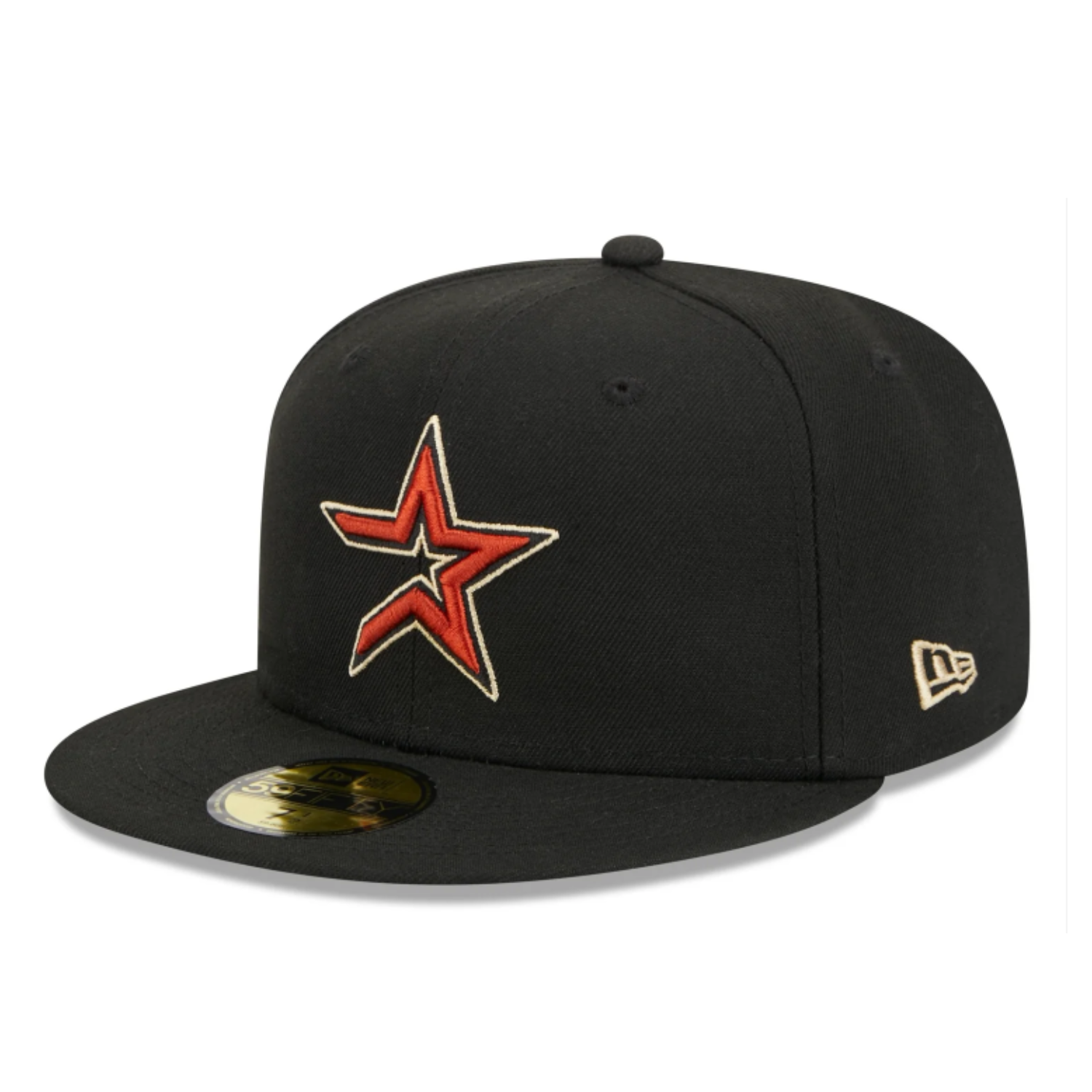 NewEra Hoston Astros Side patch Fitted cap.