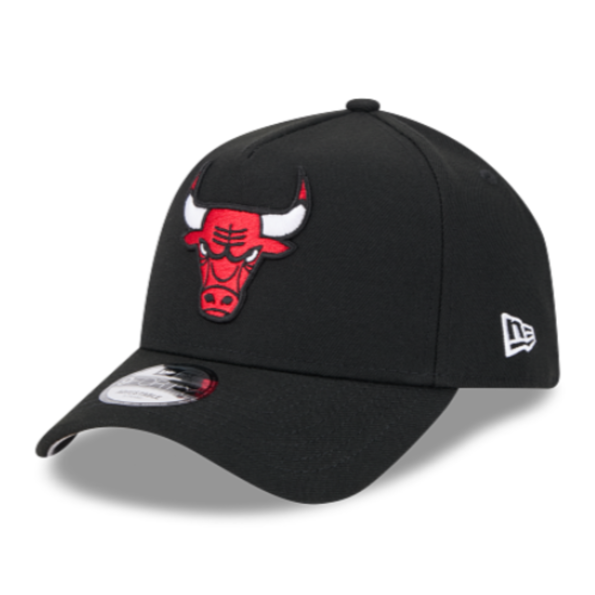 New Era Chicago Bulls Black 9FORTY A-Frame Snapback Hat