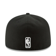 Black San Antonio Spurs New Era Fitted Cap