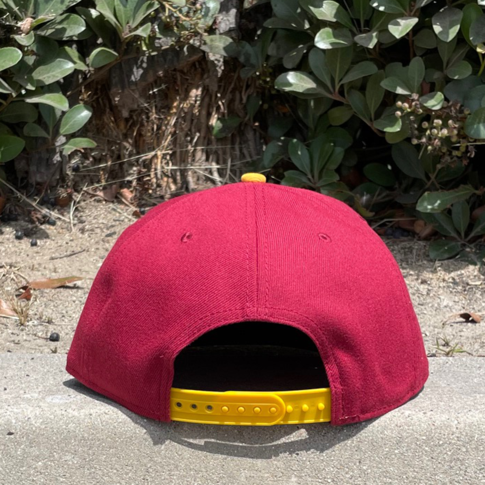 burgundy yellow usc trojans 9fifty new era snapback