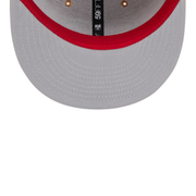 gray under visor of San Francisco 49ers Color Pack Light Bronze 9FIFTY Snapback Hat