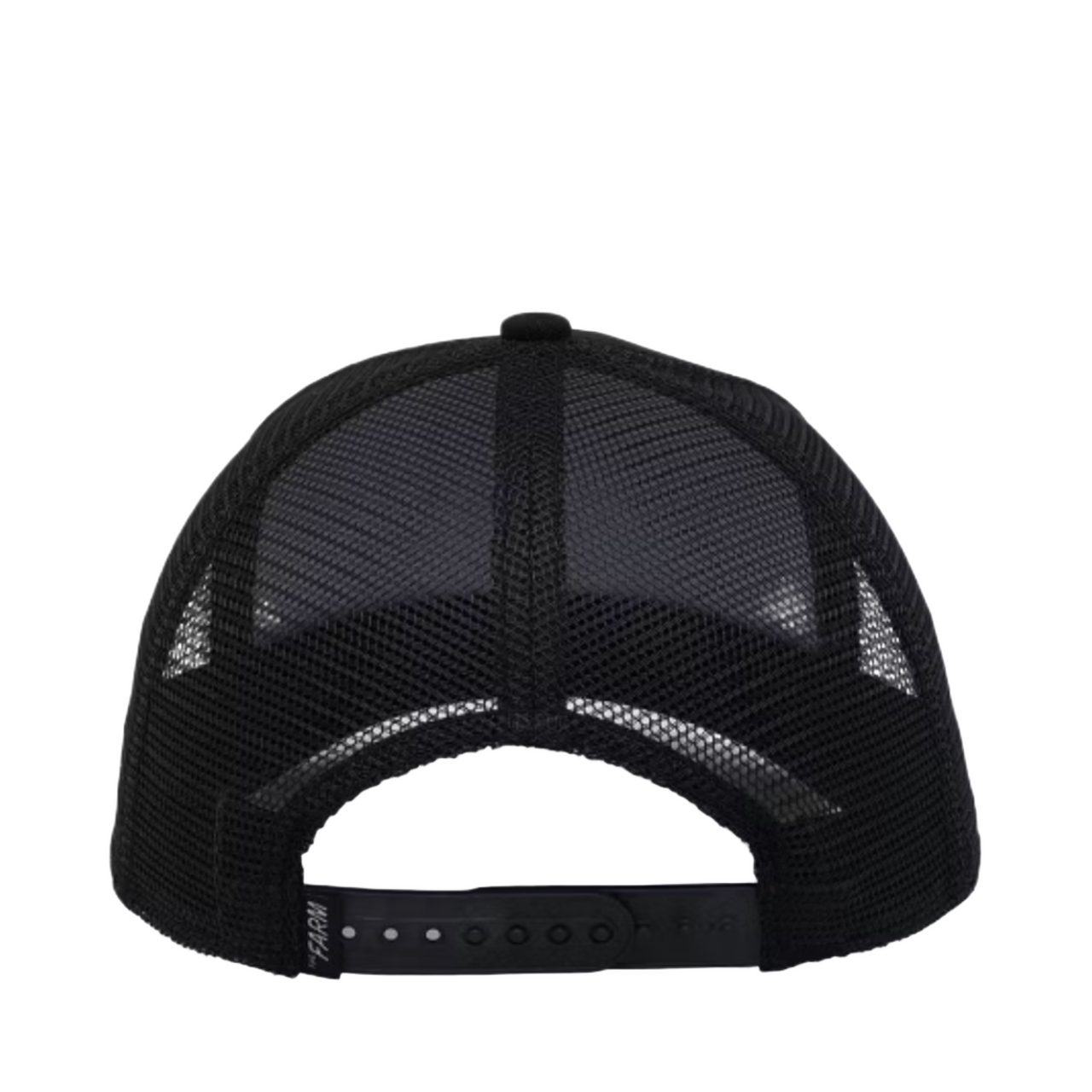 Black and White The Cock The Goorin Bros Mesh trhcker snapback hat