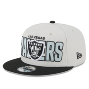 NewEra NFL 2023 Draft Las Vegas Raiders 9FIFTY Adjustable Snapback