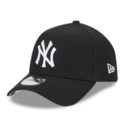New Era New York Yankees NY Black 9FORTY A-Frame Snapback Hat