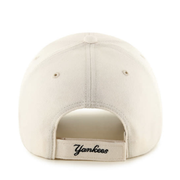 back of 47 Brand New York Yankees Natural MVP Adjustable Hat