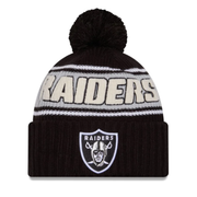 New Era 2024 Las Vegas Raiders Cold Weather Sport Pom Knit