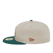 Chicago White Sox New Era Natural/Hunter Green Lifestyle Tree Bark Fill 59FIFTY Fitted Hat