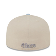 Back of New Era San Francisco 49ers Originals 59Fifty Fitted Hat