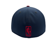 New Era NBA Cleveland Cavaliers C Navy/Burgundy 2 Tone 59Fifty Fitted Hat Back