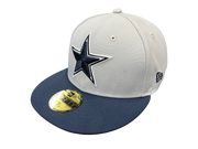 59Fifty NFL Dallas Cowboys Star Grey/Navy Fitted Men's Hat