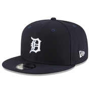 New Era Detroit Tigers D Navy 9Fifty Snapback cap.