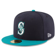 NewEra MLB Seattle Mariners S 59FIFTY Fitted Men's Hat 2 tone