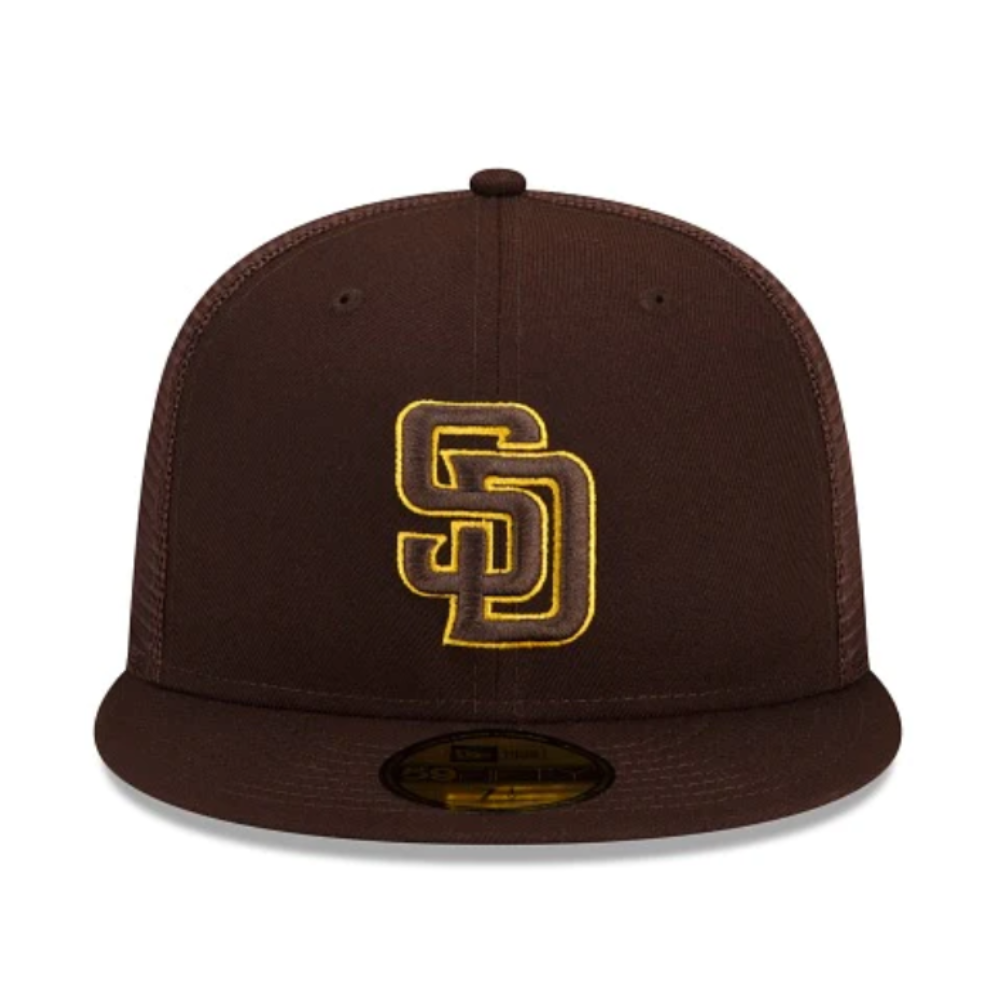 NewEra MLB San Diego Padres SD Batting Practice Mesh 59Fifty Fitted Hat