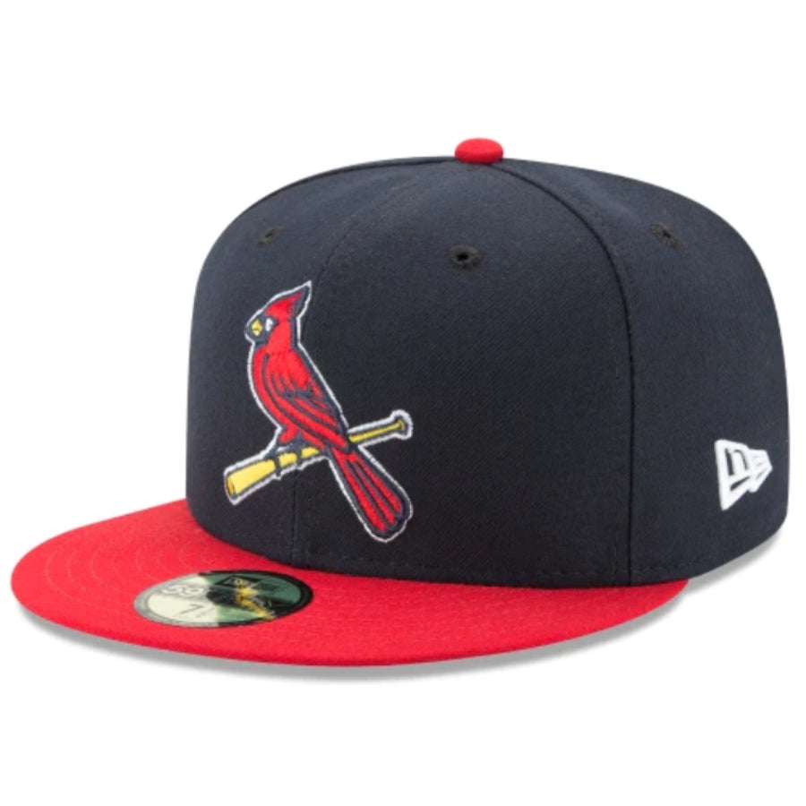 New Era St. Louis Cardinals Bird Cooperstown Collection Navy Red 2 Tone 59FIFTY Fitted Hat