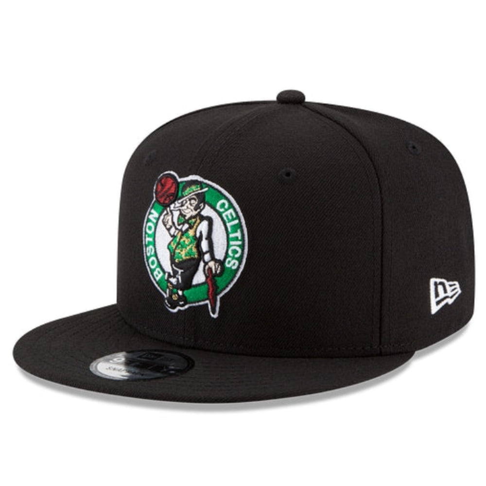 NewEra NBA Boston Celtics Old Man Black 9FIFTY Men's Snapback Hat