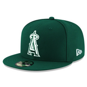 NewEra MLB Los Angeles Anaheim Angels A Dark Green 59FIFTY Fitted Hat