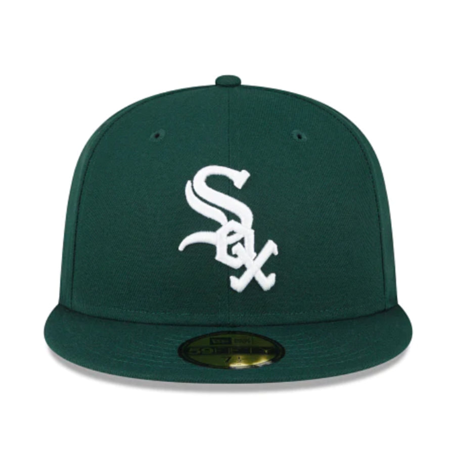 NewEra MLB Chicago White Sox Green 59FIFTY Fitted Men's Hat