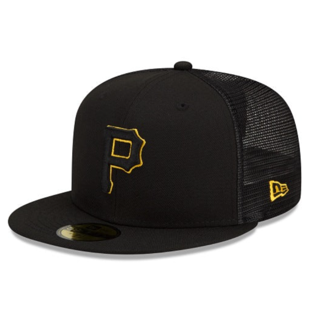 New Era Pittsburgh Pirates P Batting Practice Mesh 59Fifty Fitted Hat